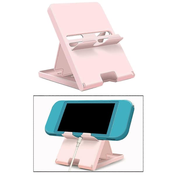 2 stk. bærbare konsolholdere med flere vinkler til Switch Lite og mobiltelefoner