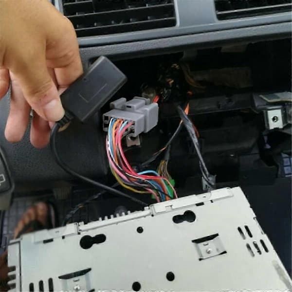 Bluetooth-adapter för Volvo C30 C70 S40 S60 med AUX-ingång As Shown