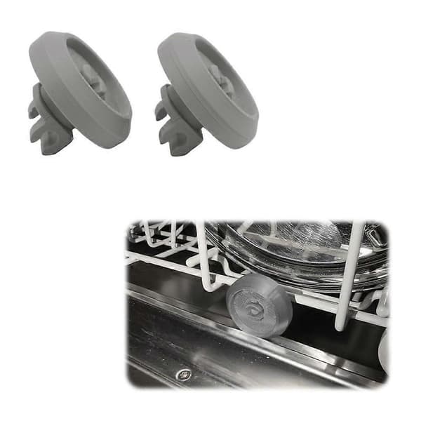 Dishwasher Rack Roller Compatible with Miele G7310 G7410, PETG Replacement Wheel for Lower Basket, 3.5cm Diameter, Grey Gray