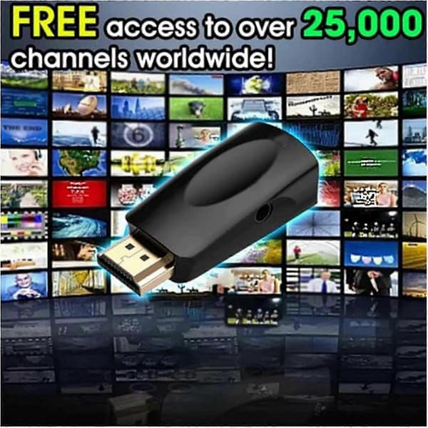 TV-strømmeenhet, HDMI-konverter trådløs skjermadapter, 2 stk hvit [MI] 2pcs white