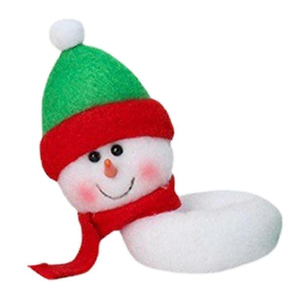 Tomte Vinglasöverdrag Jul Fest Middagsbord Julprydnad 1pc Snowman