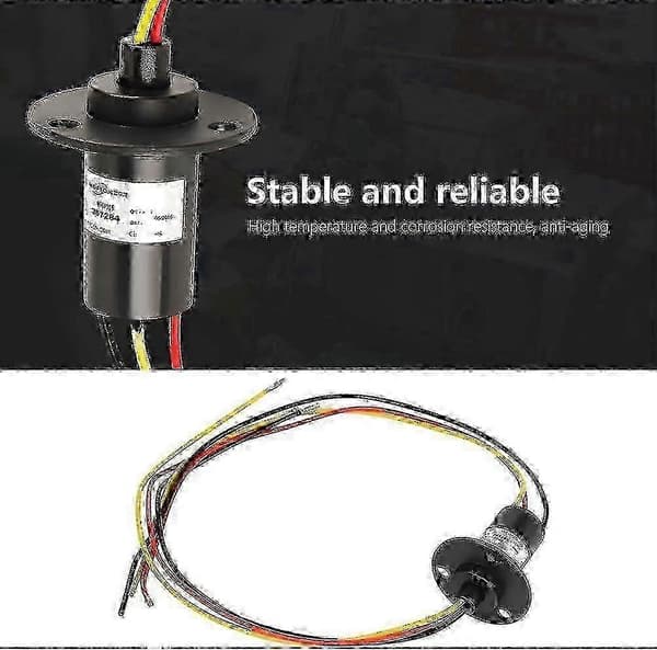 Vindmølle slæbering 3 ledninger 250RPM 15A 600V elektrisk strømstik