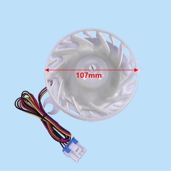 EAU65089706 Køleskabsventilator til Køleskab Z40E12MS1A0-57K06 Køleventilatorudskiftning White
