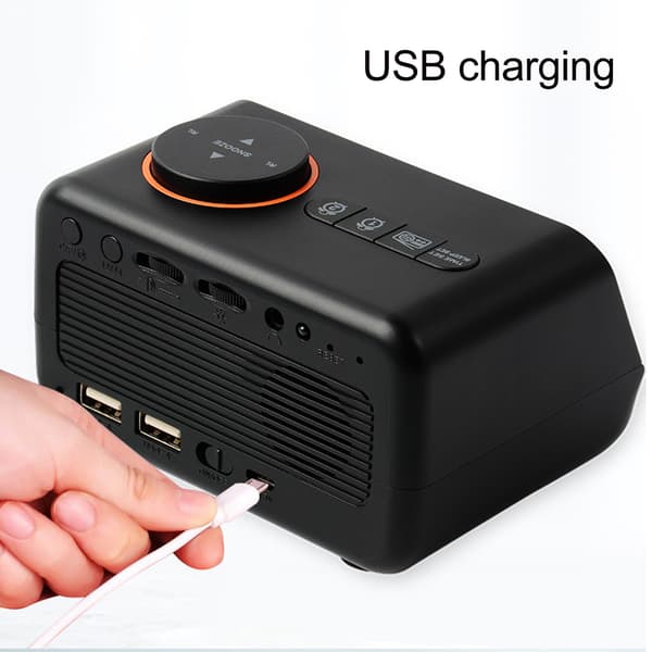 Multifunctional Alarm Clock with FM Radio, User-Friendly Design with One-Button Setting for Time and Snooze, Large LED Display with Dimmer