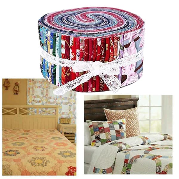 [13R]2025 Latest Model 36x Jelly Roll Fabric, Fabric Bundle, Quilt Fabric with