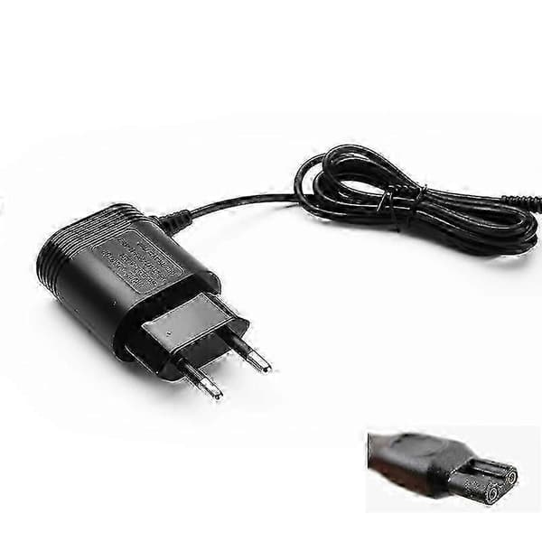 Oplader HQ8505 15v Oplader til barbermaskiner EU-stik Black