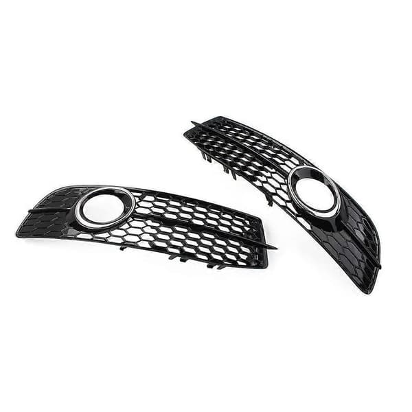 Tåkelysgrilldeksel foran 4F0807681Q 4F0807682Q for A6 C6 Facelifted 2009-2012 Tilbehør