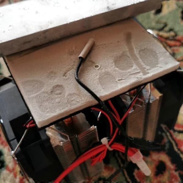 240W Termoelektrisk Køleplade til PC-kølesystem 12V Højeffekt Kølemodul Black