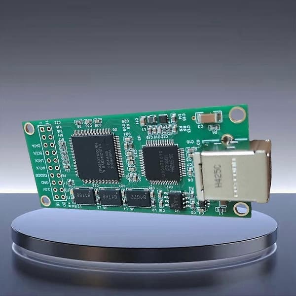 SITIME XMOS XU208 Stepperkort USB Digital Interface Modul USB til I2S/IIS Stepperkort DSD256/PCM384