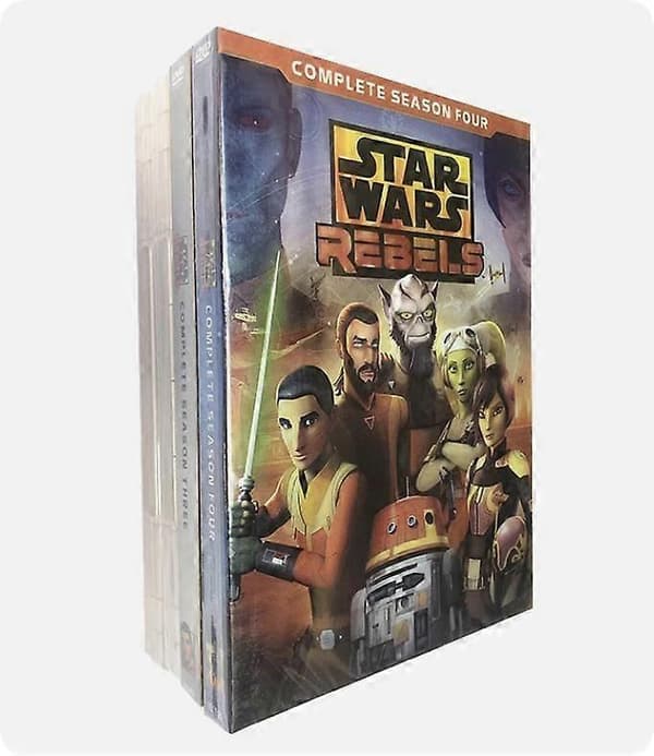Star Wars Rebels Komplet Serie Sæson 1-4 (DVD 14-Disc Box Set) engelsk version