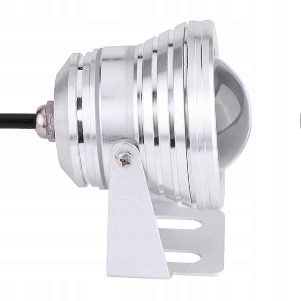 12V 10W Silver White RGB Submersible Pond Light for Decoration