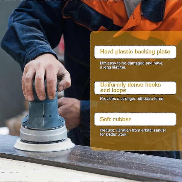 Bosch PEX 400 AE 125 mm borrelås eksentersliperpute erstatning