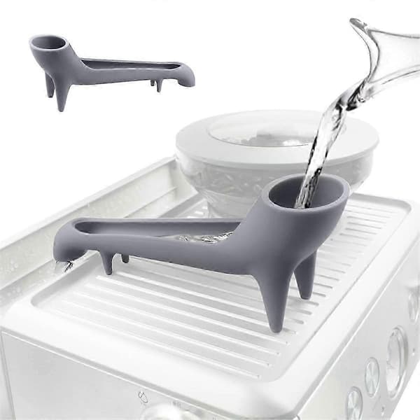 Espressomaskin Vanntank Trakt Kaffemaskin Trakt og Hurtigtilgang Vanntrakt for Espressomaskin A Light Grey
