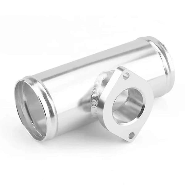 För - Typ Turbin Avblåsningsventil Justerbar 25Psi BOV med 63mm Flänsrör, Avblåsningsventiladapter As Shown