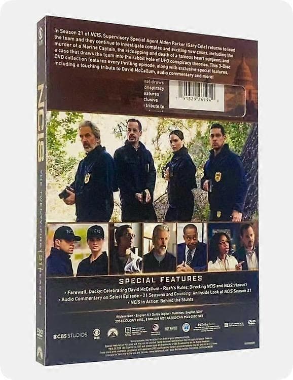 For NCIS Sesong 21 (DVD) Naval Criminal Investigative Service engelsk versjon