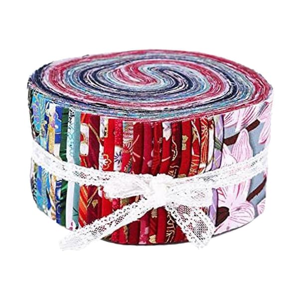 [13R]2025 Latest Model 36x Jelly Roll Fabric, Fabric Bundle, Quilt Fabric with