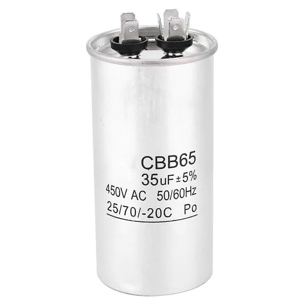 【13】CBB65 450V 35UF Capacitor Aluminum Foil Air Conditioner Start Capacitor