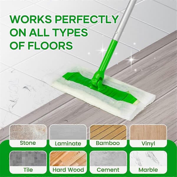 100 kuivaa pyyhintäliinaa Swiffer Sweeper -mopille White