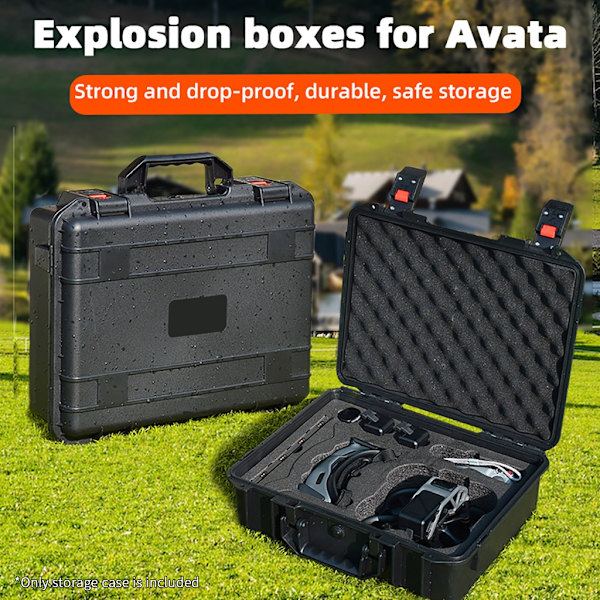 [13R] Hard Case Suitcase Protective Case Storage Box Container for Avata/Goggles2/GogglesV2 Drone Accessories