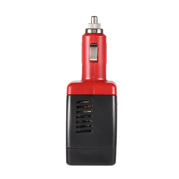 USB 2.1A DC 12V til AC 220V 150W Bilstrømomformer Lader for Mobil Bærbar PC