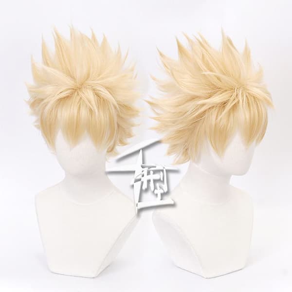 Perukit My Hero Academia Bakugo Katsuki Xiaosheng Bakugo Cosplay Peruukki