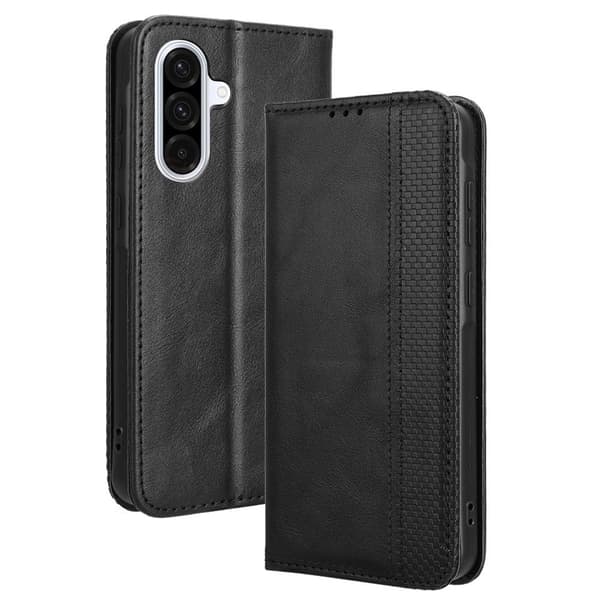 For Samsung Galaxy A56 5G Wallet Case - Black Svart black