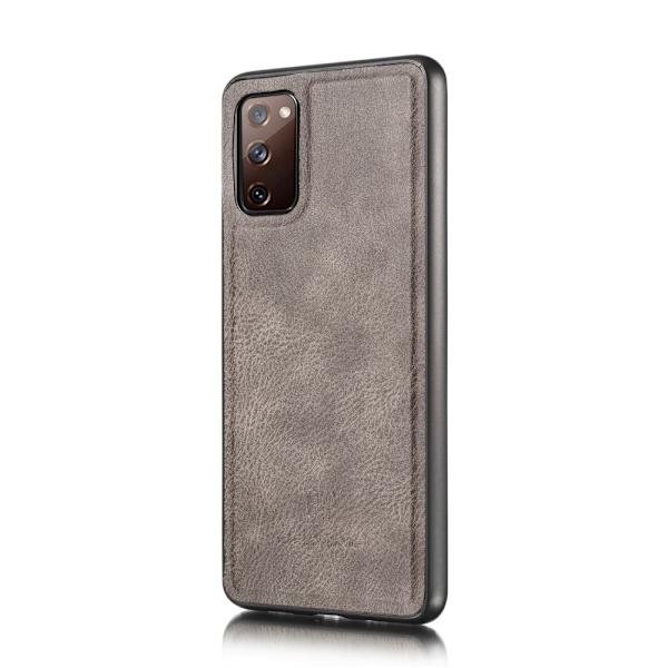 Samsung Galaxy S20 FE - DG.MING 2in1 Magnetfodral - Grå Grey Grå