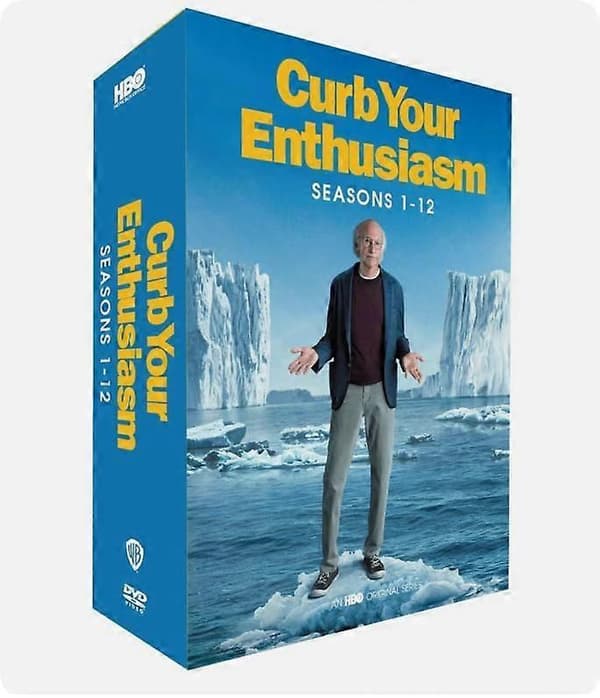Curb Your Enthusiasm Sæson 1-12 (2024) DVD 25-Disc Nyt Box Sæt engelsk version