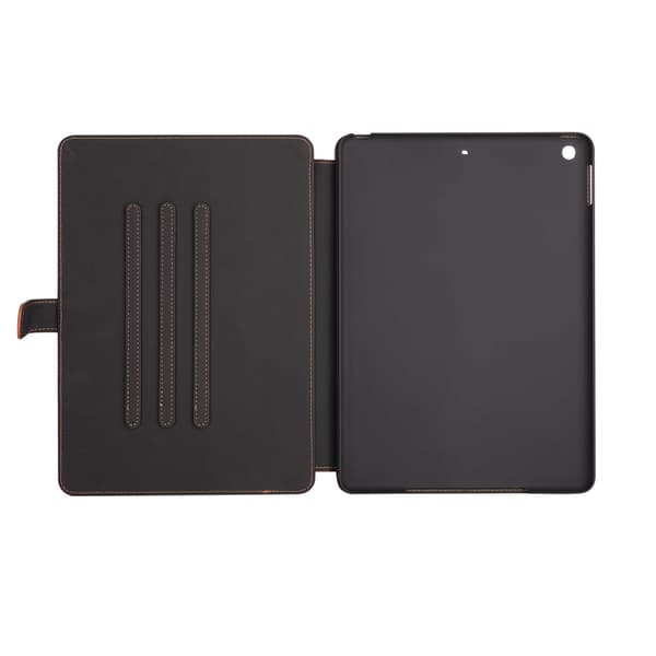 ONSALA iPad 9.7 2017/2018 Fodral Äkta Läder Brun 400
