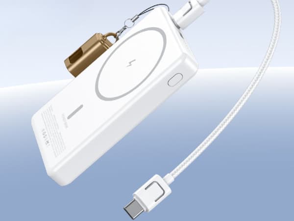 Powerbank wireless fast charging 5000 mAh USB-C lightning 20W 220