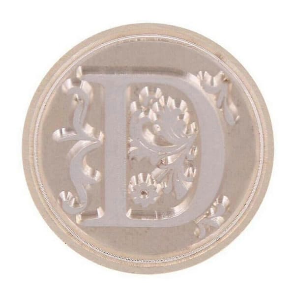 Voksseglstempel Messinghode Forseglingsstempel For Invitasjonsbrev Tre F A