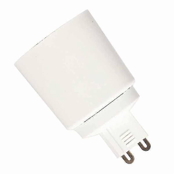 10 stk. G9 til E27 fatningsbase halogen CFL pære lampeadapterkonverterholder