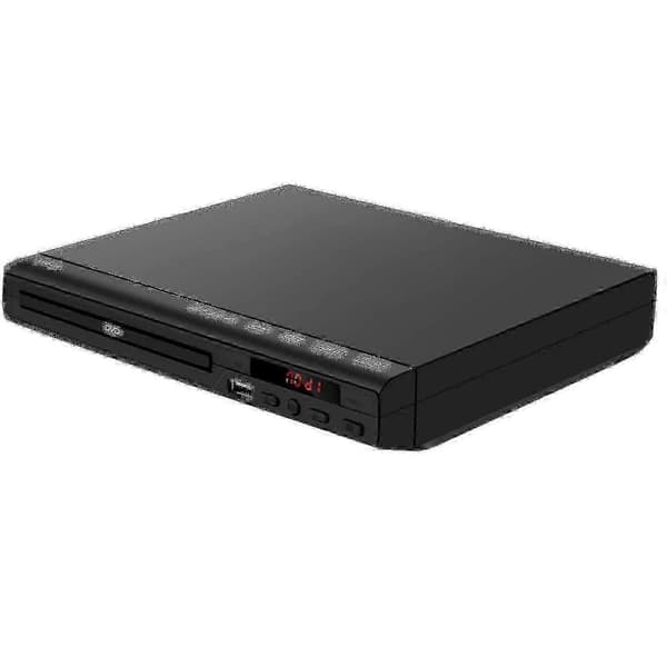 Aluevapaa DVD-soitin AV-ulostulolla televisioon ja USB-tuella