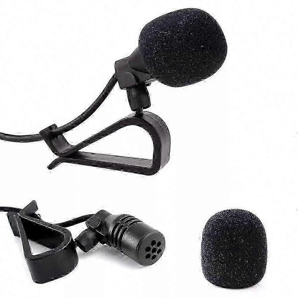 2,5 mm Jack Mikrofon Mini Mic for PC Bilstereo Bluetooth Hovedenhet