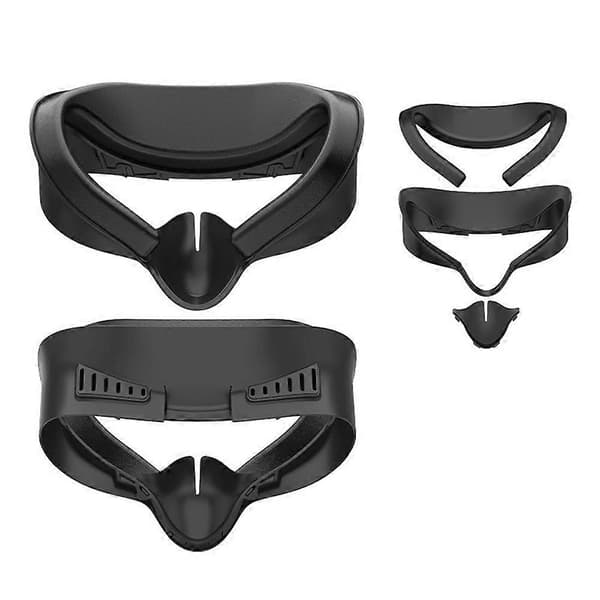 VR Ansiktsdyna för Oculus Quest 3S - Ögonmaskskydd, för Meta Quest 3 S VR-tillbehör Black