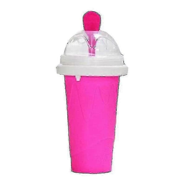 Smoothies Miljøvenlig Dobbeltlags Silikone Ismaskine til Hjemmet