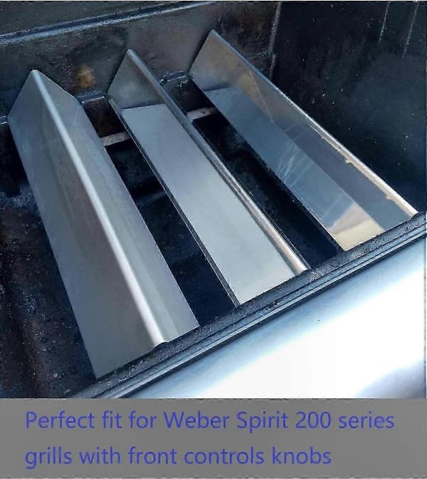 Flavorizer Bars for 15.3\" griller kompatible med Spirit 200-serien E210 S210 E220 S220