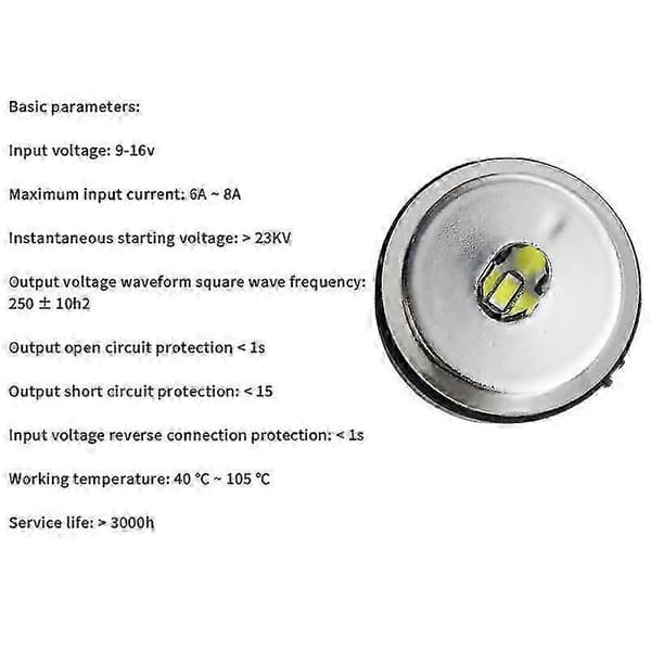 22791374 LED kørelysdiode modul til Cadillac ATS XTS 2013-2017 JFLCLG1 Angel Eye Ind BlackSilver