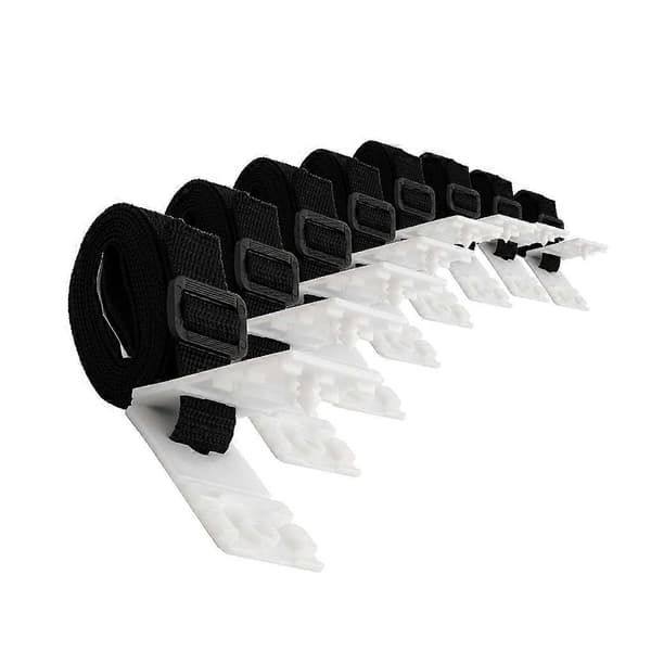 Universal Pool Cover Roller Attachment Solar Blanket Clip Punching Design Strapping Belt Kit Tilbehør Jord Svømning