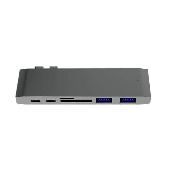 Lemonda 6-in-1 Dual USB Type-C -moniporttikortinlukijasovitin MacBookille