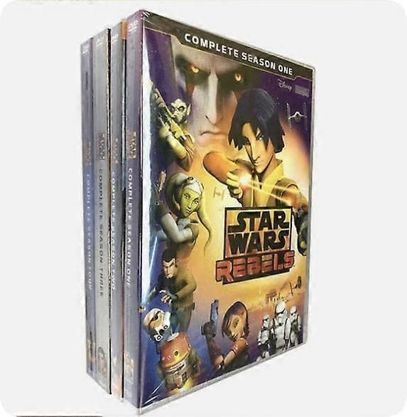 Star Wars Rebels Komplet Serie Sæson 1-4 (DVD 14-Disc Box Set) engelsk version