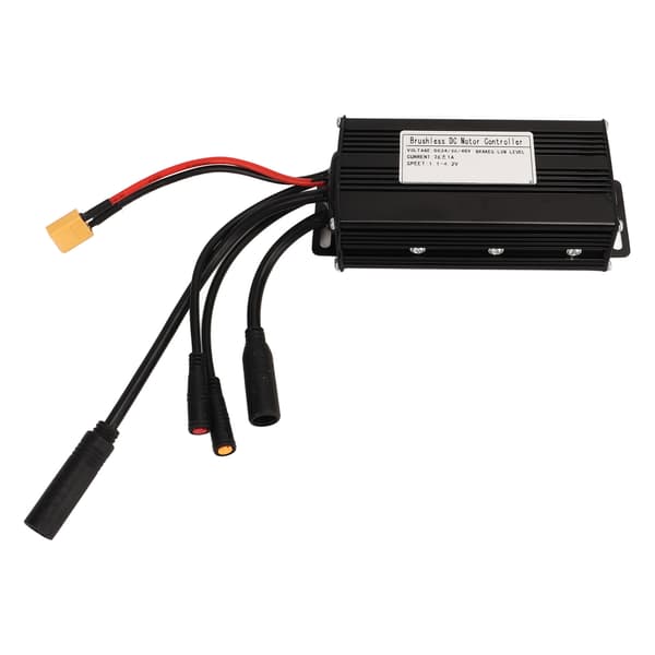 【13】Multi-Motor Adaptation Bicycle Speed Controller, Aluminum Alloy Casing Sine Wave 3-Mode Electric Bike Controller Box with Good Heat Dissipation