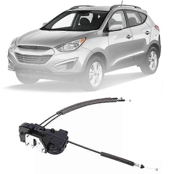 Vänster bakdörrlås ställdon Motor förarsida spärrfrigöring för IX35 2010-2015 81410-2S000 Black