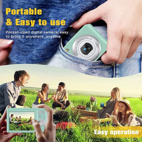 Digital Camera 1080P / 48 Megapixel / 16x Zoom Silver Silver 277