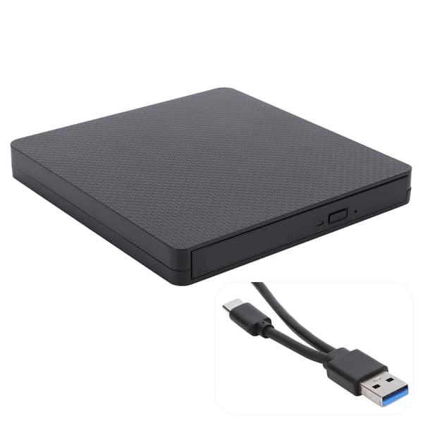 USB 3.0 External DVD Drive Optical Drive Burner Player for Universal PC Desktop Computer