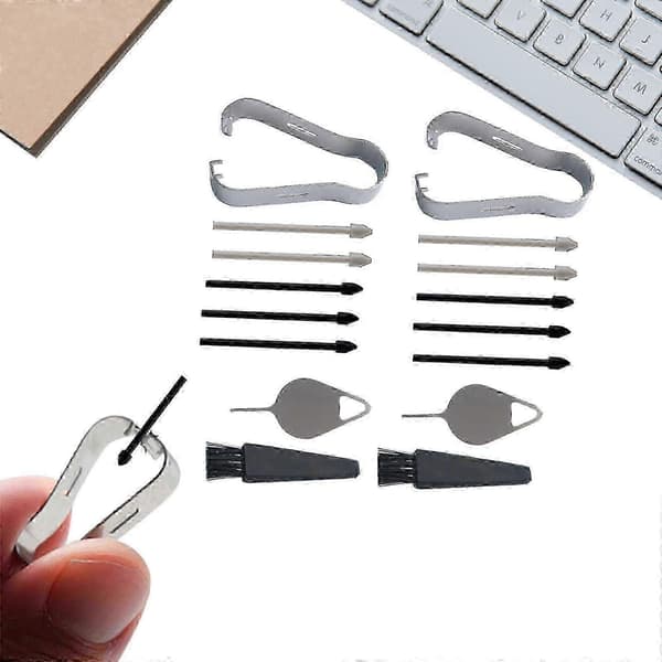 Fjernelsespincetværktøj kompatibelt med Touch Stylus S Pen Nib Replacement Refill Tip kompatibel med Note 20 & Note 20 Ultra 5G Pen