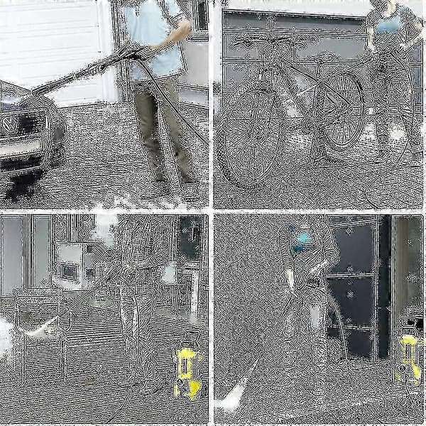 10m ersättningshögtryckstvättslang för Karcher K-serien K2, K3, K4, K5, K7, snabbkoppling av klicktyp (10)
