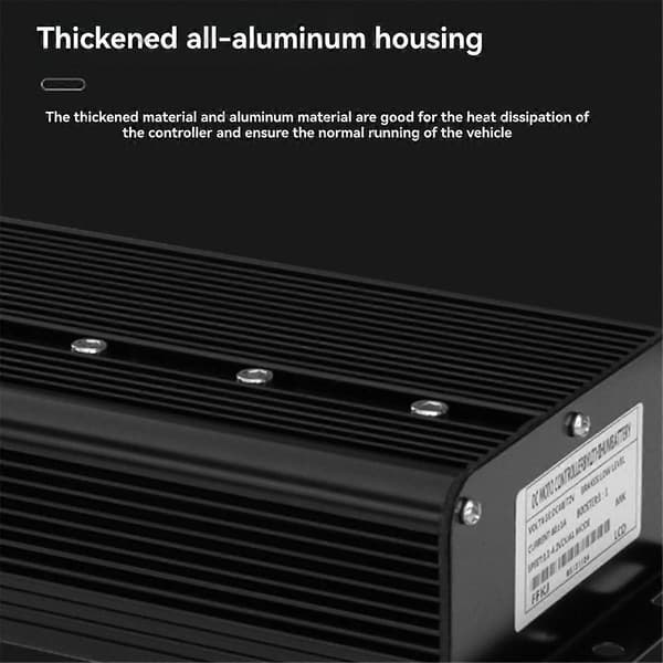 Ebike Controller 72V 80A 5000W Firkantbølge Single-Mode