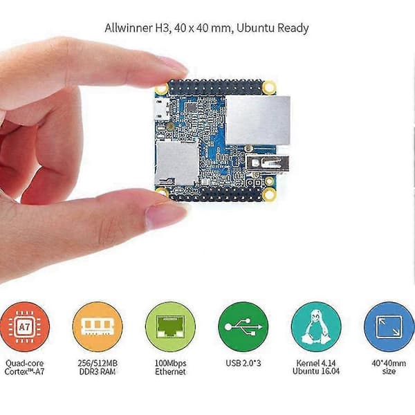 Nanopi Neo Development Board 512mb Ddr3 Ram H3 -core -a7 Openwrt Armbian-dt