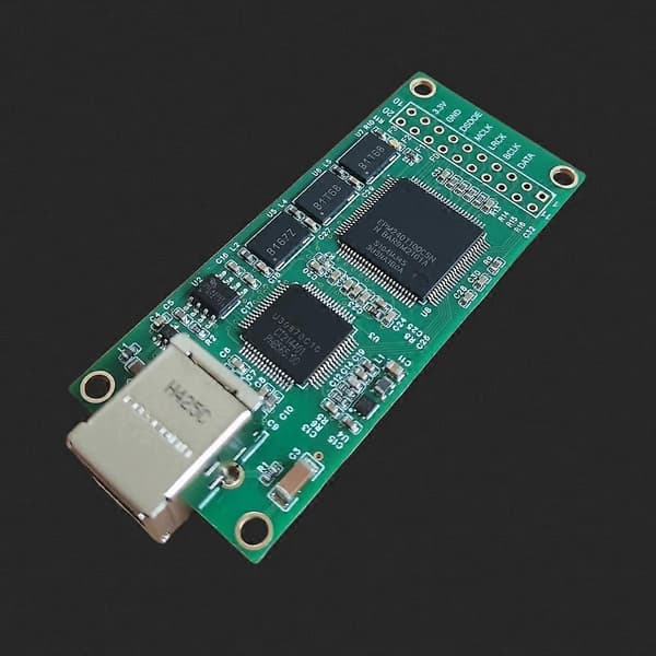 SITIME XMOS XU208 Stepperkort USB Digital Interface Modul USB til I2S/IIS Stepperkort DSD256/PCM384